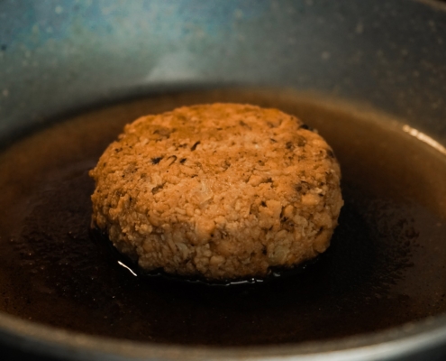 Burger di tonno e ceci