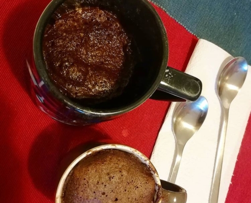 MugCake senza glutine al microonde