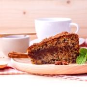 Torta soffice con gocce di cioccolato